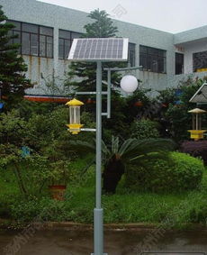 杀虫灯带照明一体化 太阳能灭虫灯 照明杀虫灯价格 厂家 图片